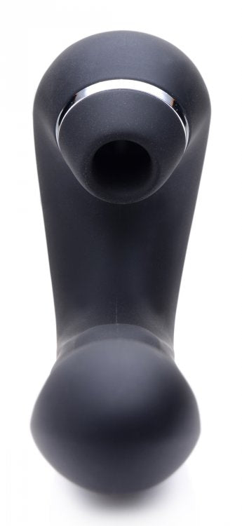Succionador Vibrador Estimula Clítoris Punto G Pulsaciones Shegasm 5 Star 10X Tapping G-Spot Vibe w/ Suction - Black