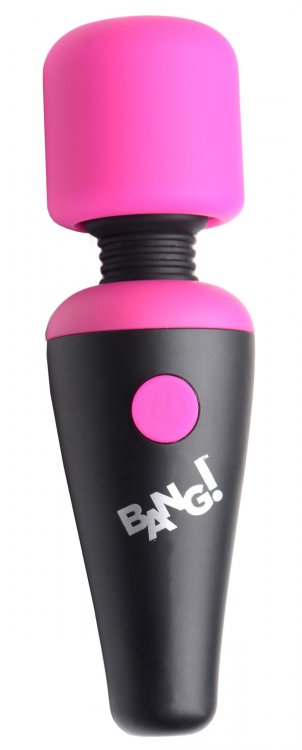 Vibrador Estimulador Clítoris Vaginal Potente Silicona Mini Wands Masajeador Recargable Silicona Masaje