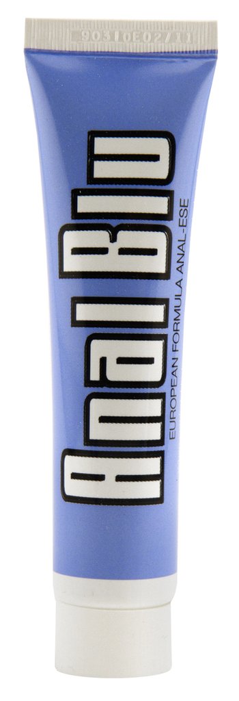 Anal Blu Desensibilizante 1.5oz onzas Lubricante Crema para penetración anal.