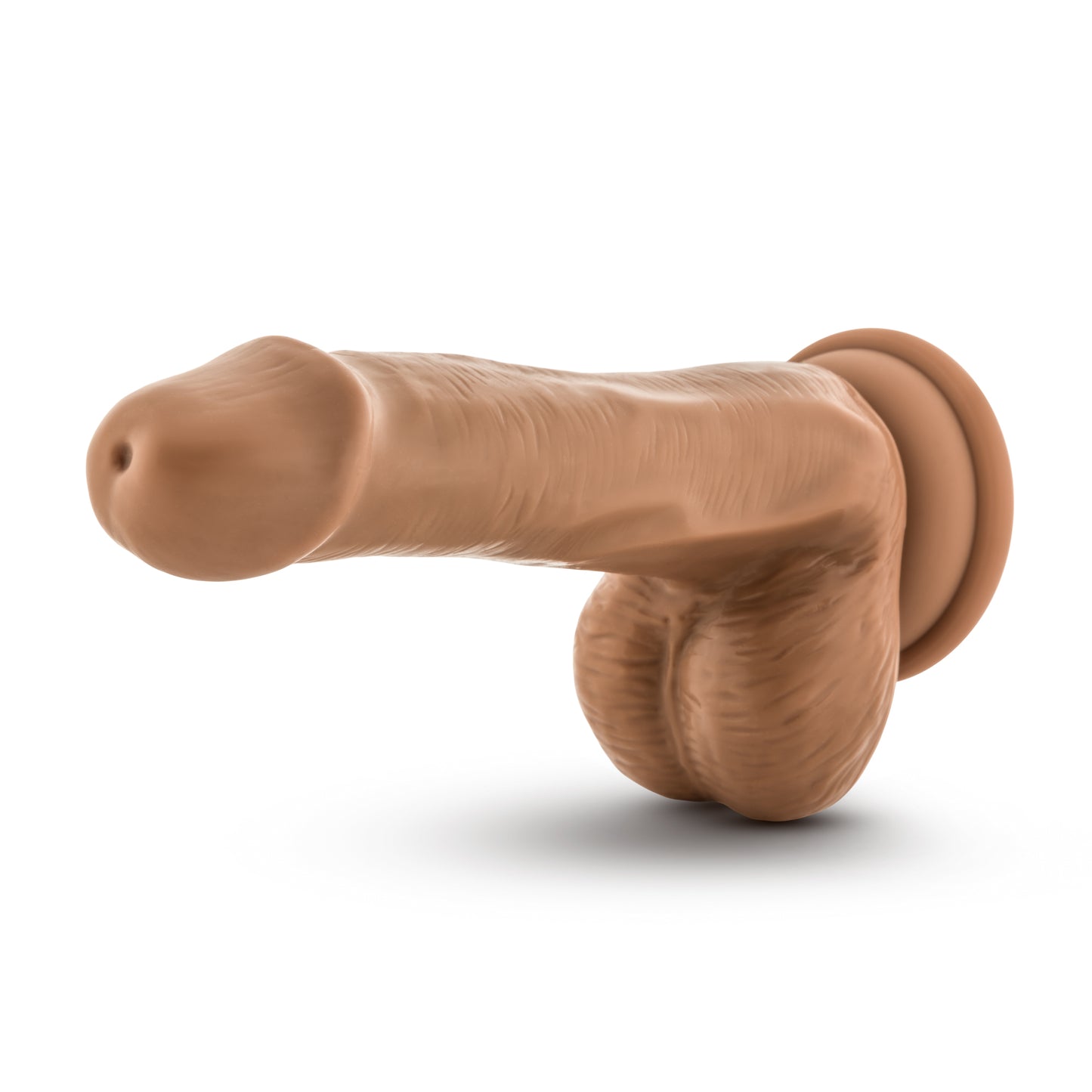 Dildo 15cm pequeño Realista Suave Consolador Moreno Loverboy - Captain Mike - Mocha