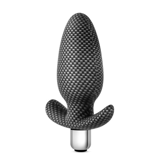 Plug Anal Estimulador Vibrador Anal Silicone Butt Plug Spark - Throttle AV-01 - Carbon Fiber