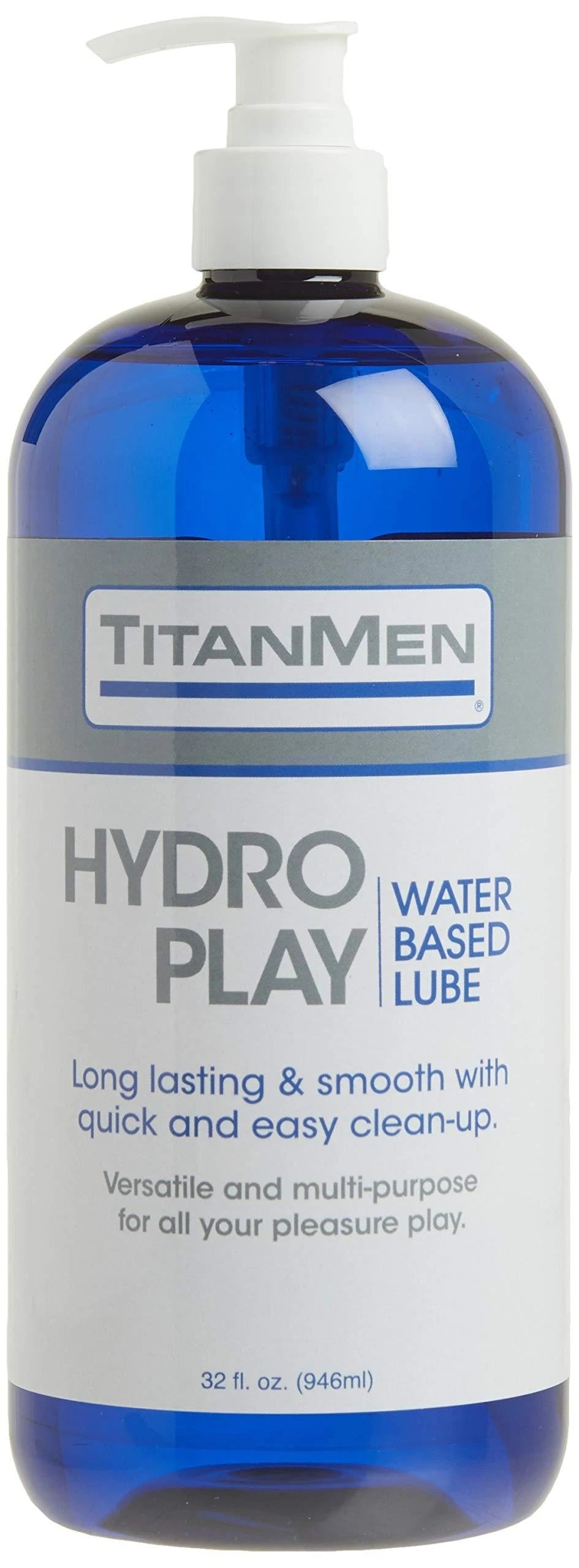Lubricante Titan Men Lube 32oz/946ml Base Agua Hydro Play