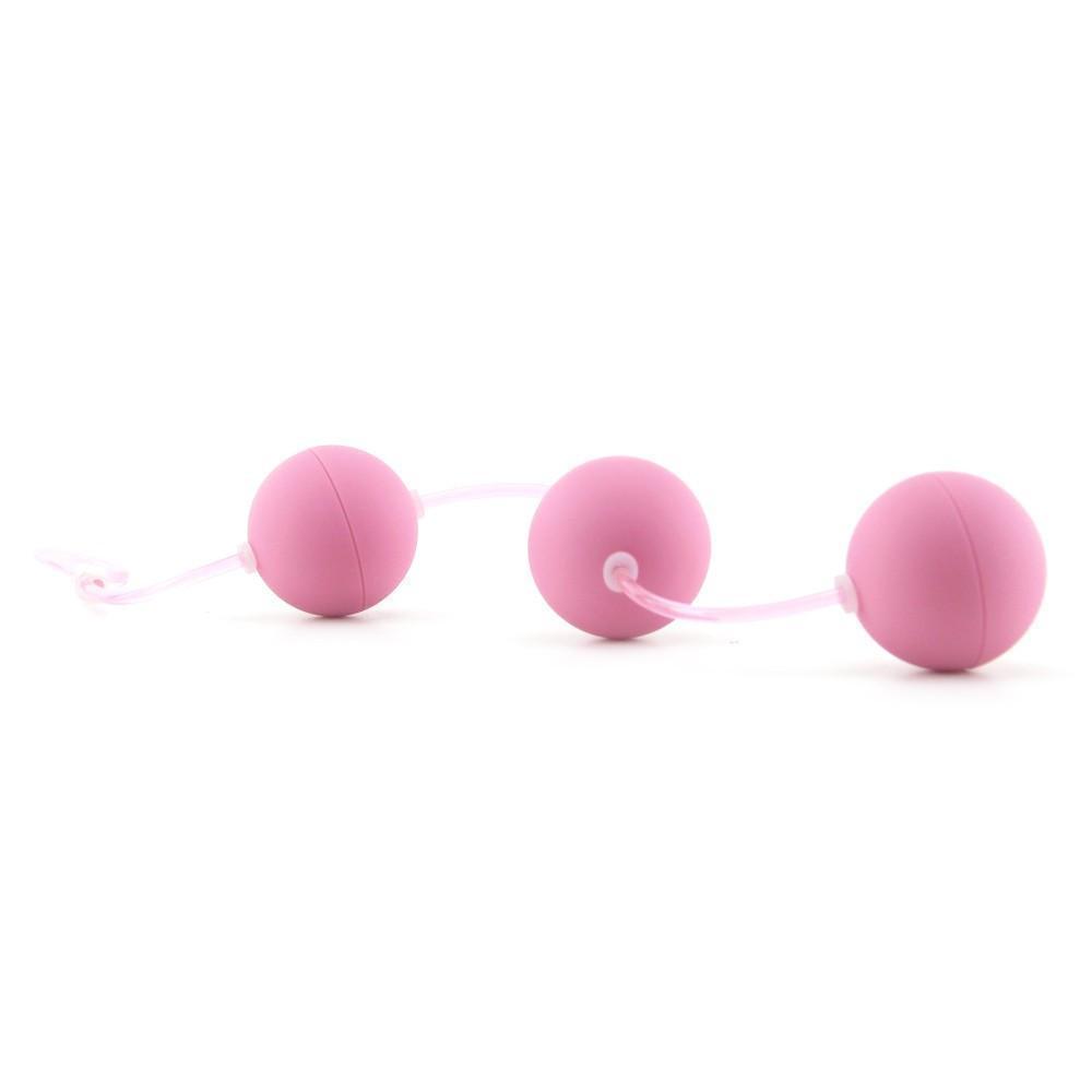 Triple First Time Bolitas Kegel Bola Ejercicios Piso Pelvico Control Vaginal Pink