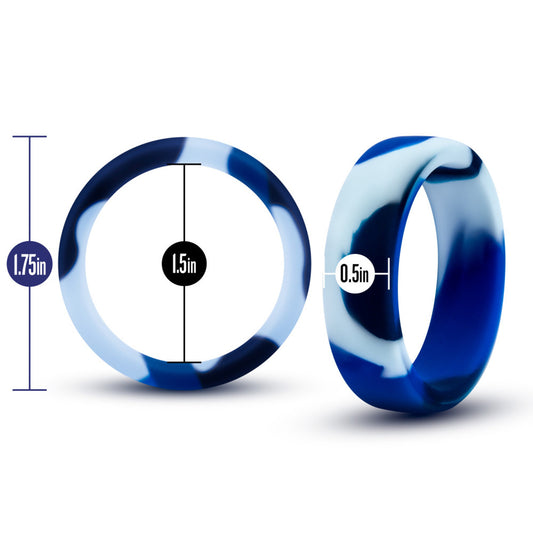 Anillo Para Pene Erecciones De Roca, Silicon Camo Cock Ring Performance - Silicone Camo Cock Ring - Camouflage