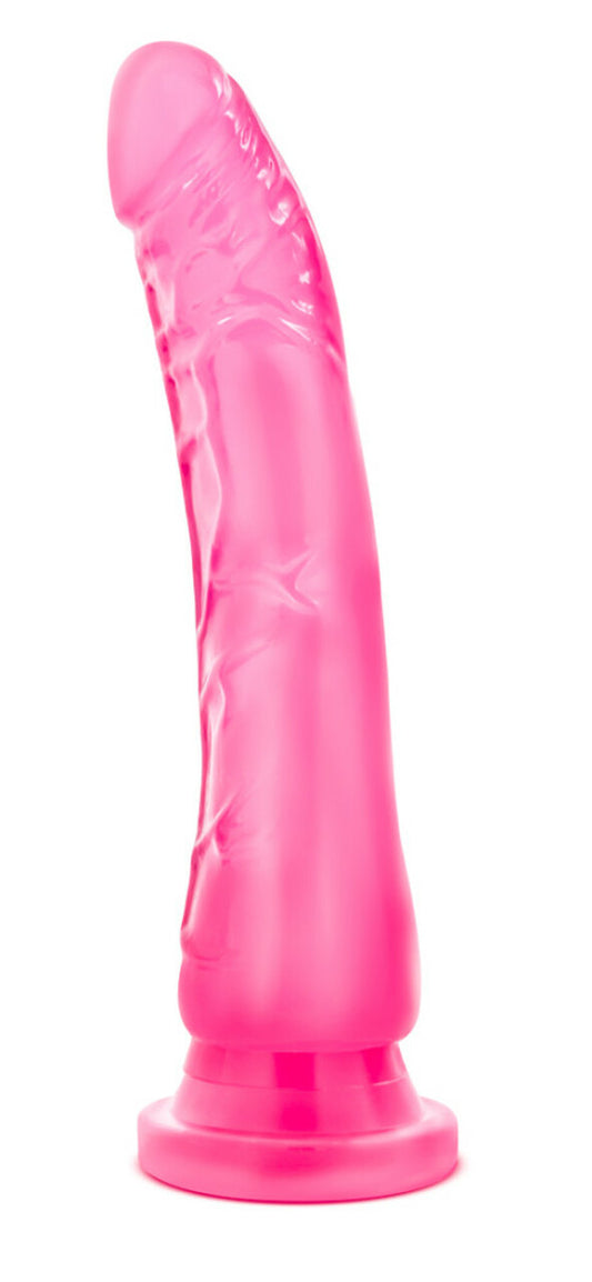 Dildo Consolador 20 Realista Jelly Anal Vaginal B Yours Pink B Yours - Sweet n Hard 6 - Pink