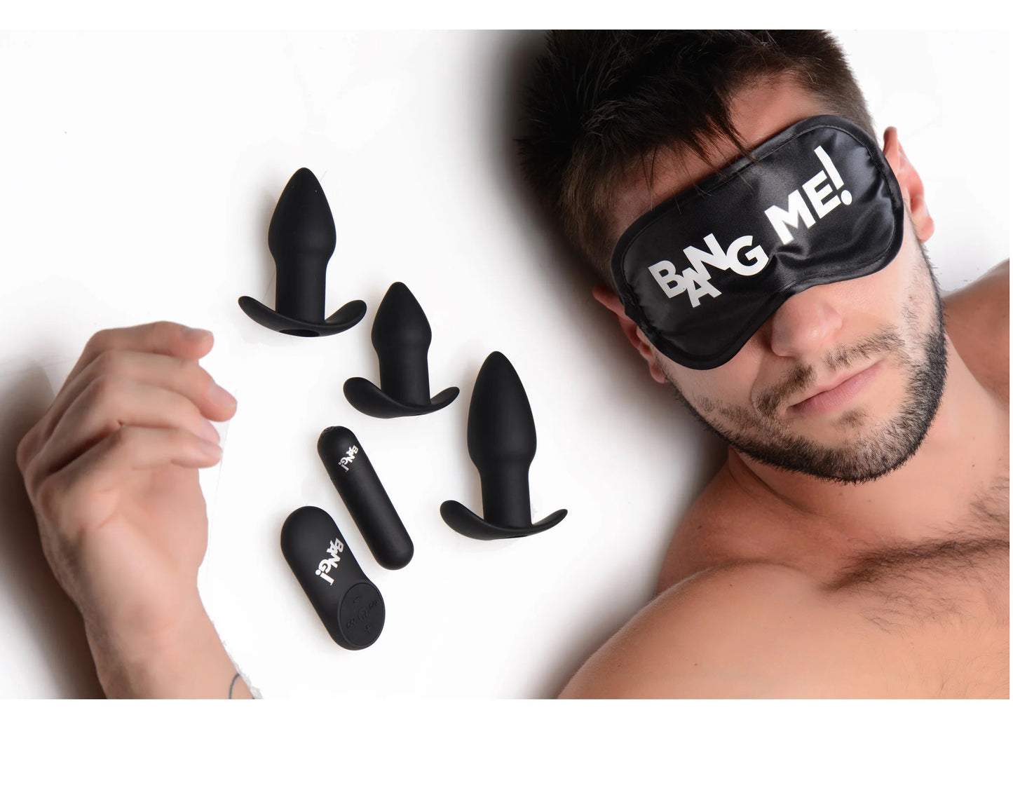 Plug Anal Vibrador Estimulador Set Principiante Bala Bang!