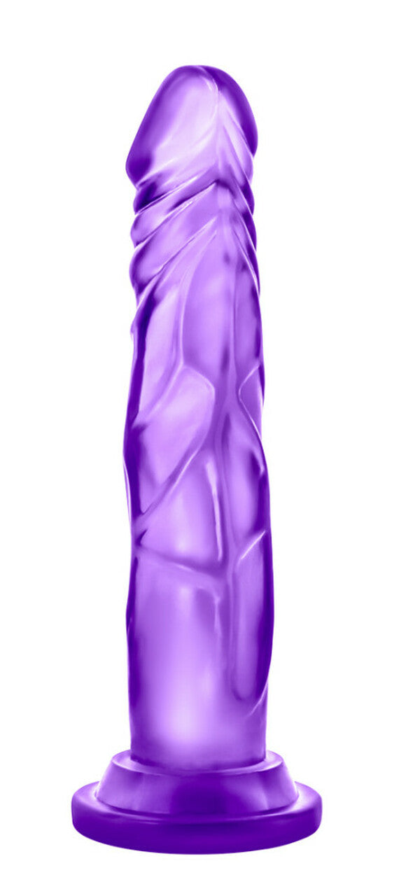 Dildo Consolador 15cm Realista Jelly Anal Vaginal B Yours - Sweet n Hard 5 - Purple