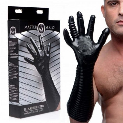Guante Texturizado Anal Vaginal Juego Erotico Fisting Glove MASTURBATION GLOVE – BLACK