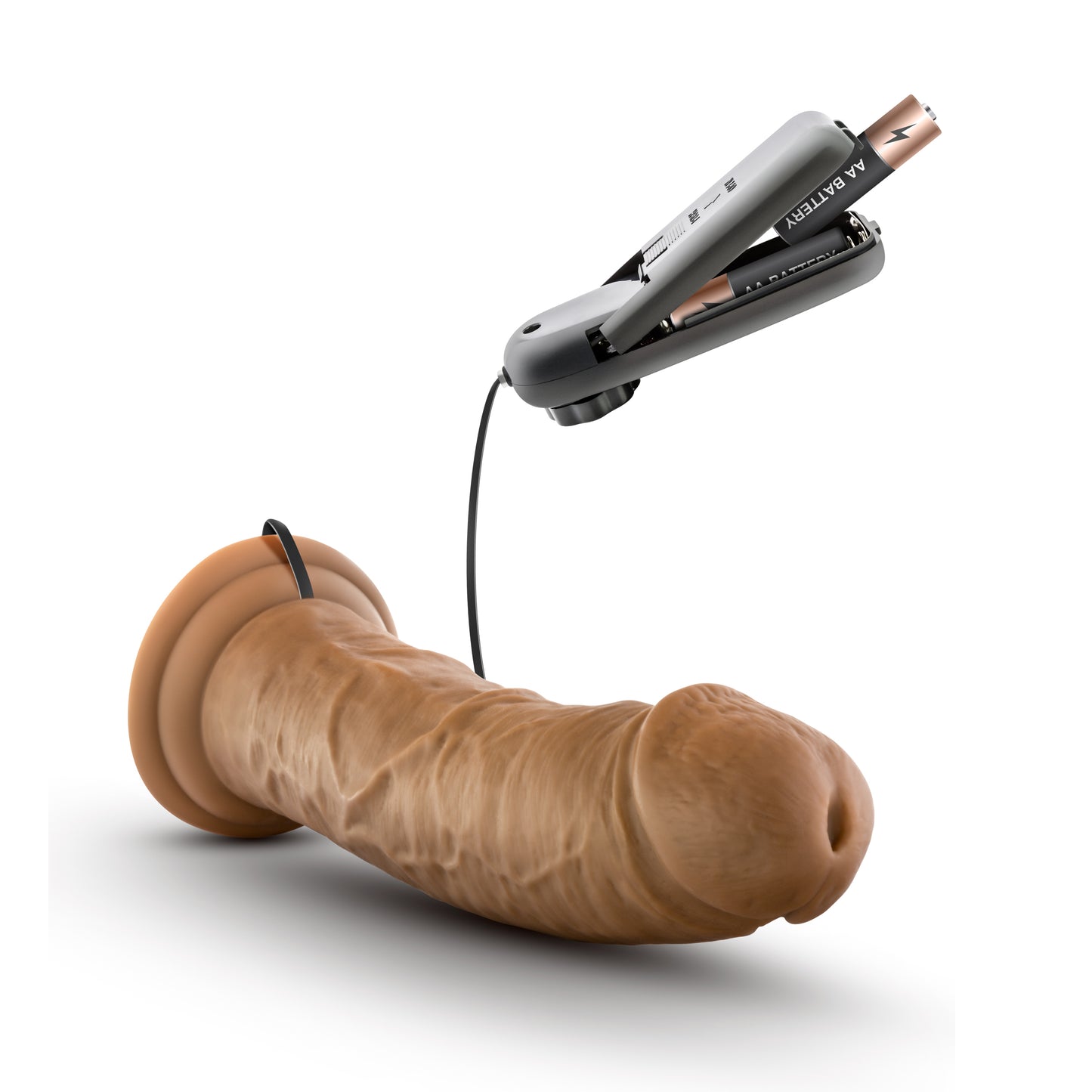 Vibrador Dildo Consolador 20cm, Control Remoto, copa de succión Dr Skin