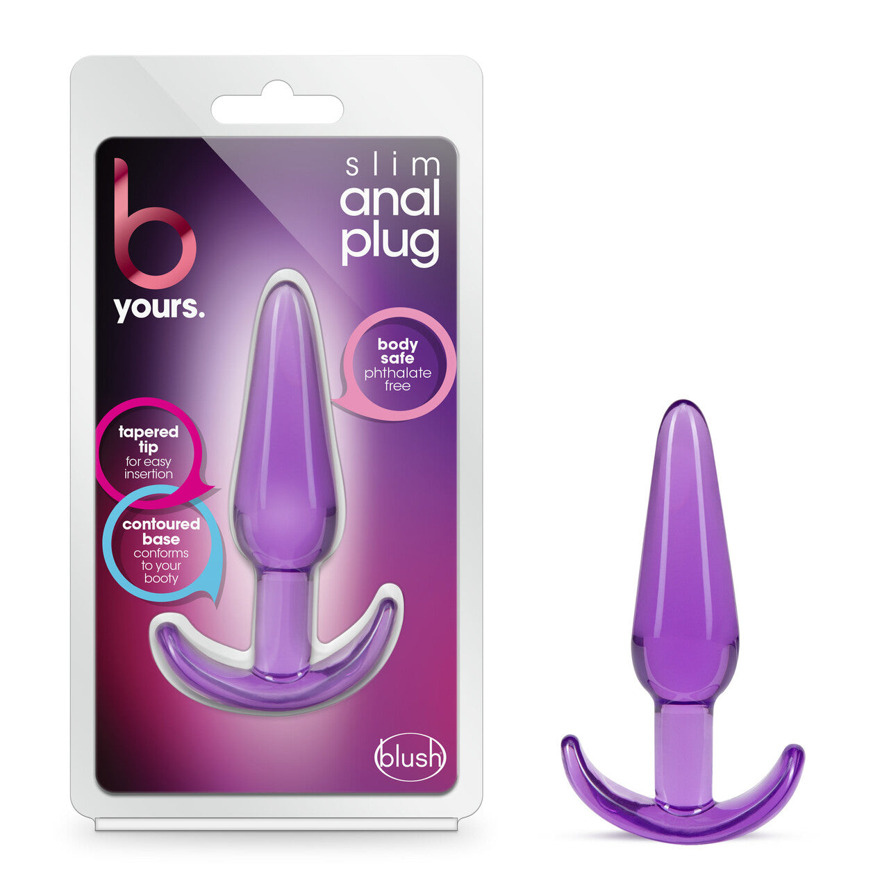 Slim Anal Plug Chico Jelly Principiantes Sexo Anal Butt Plug