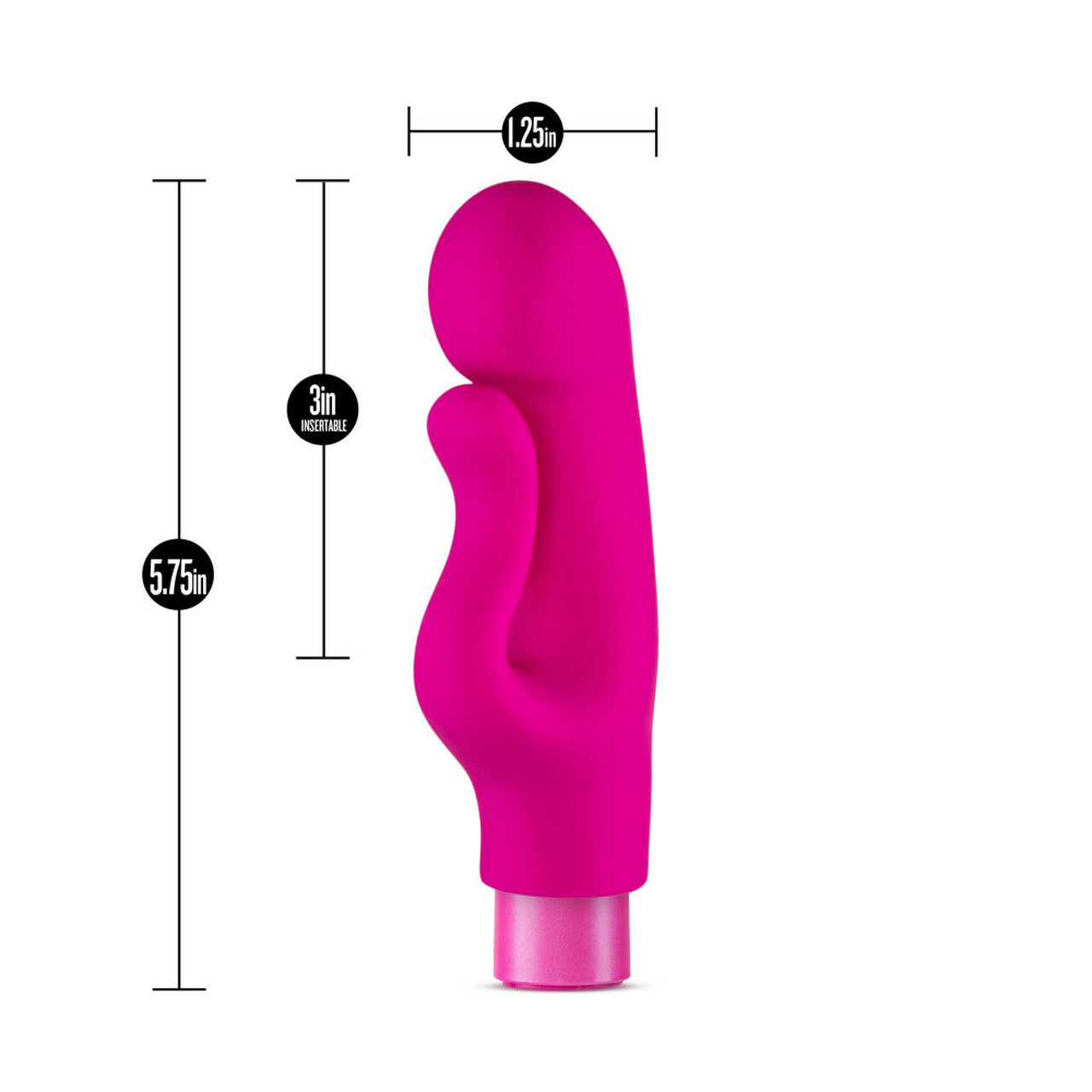 Potente Estimulador Vaginal Vibrador Recargable Consolador Noje - B2. - Lily