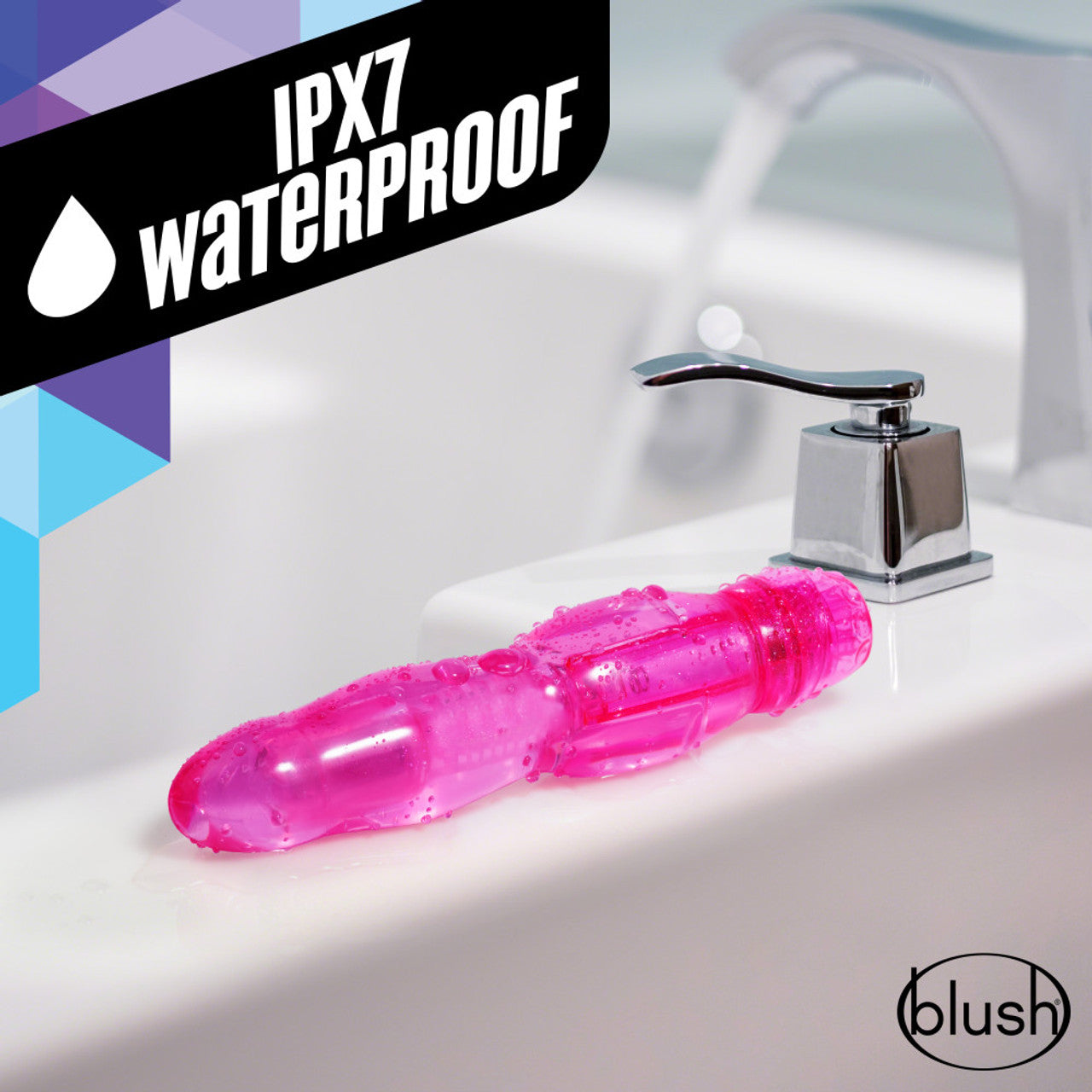 Vibrador Consolador Dildo Principiantes Muy Estimulante Naturally Yours - Bloom - Pink