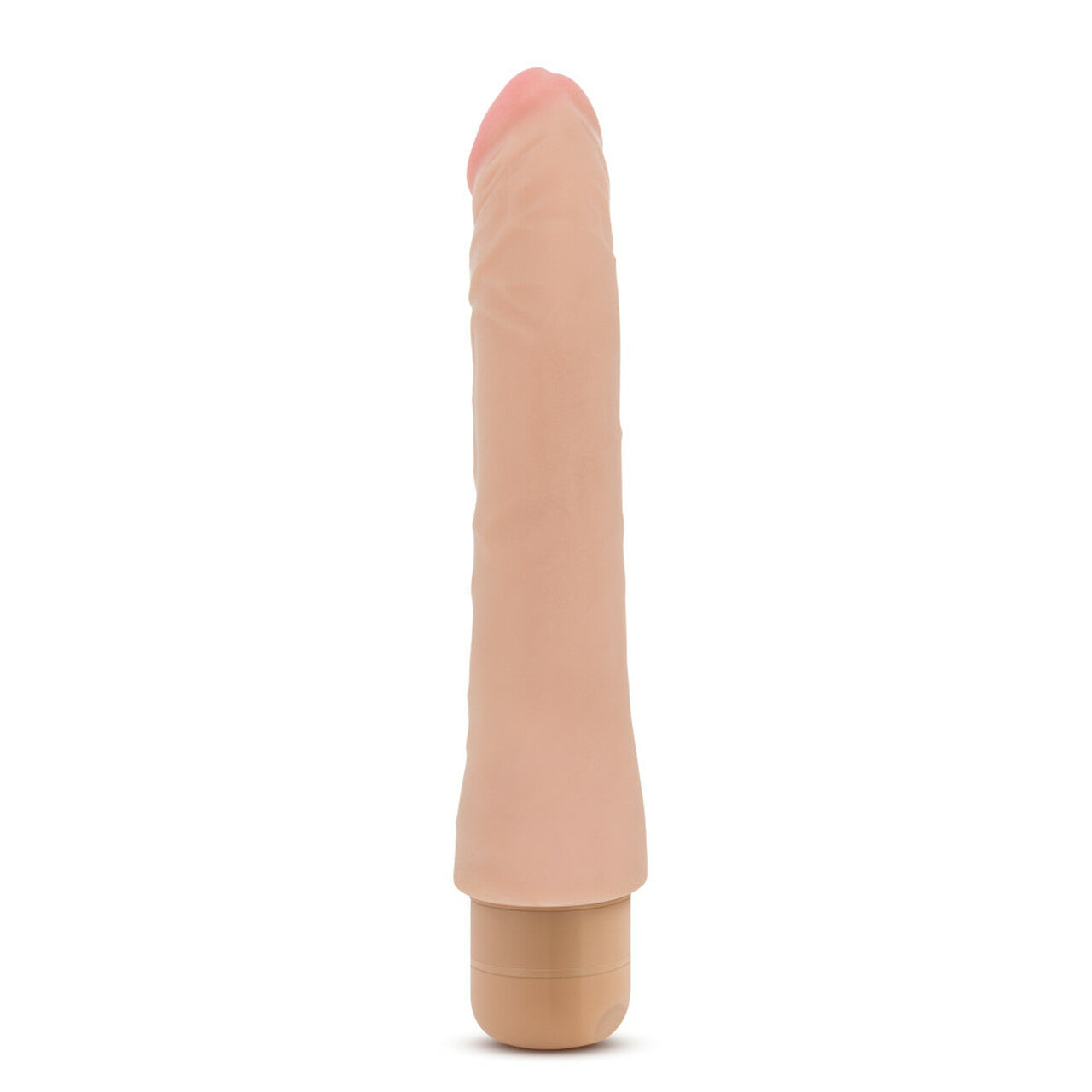 Dildo Vibrador Suave Consolador Realista 22cm X5 Plus - Mambo Vibe - Beige