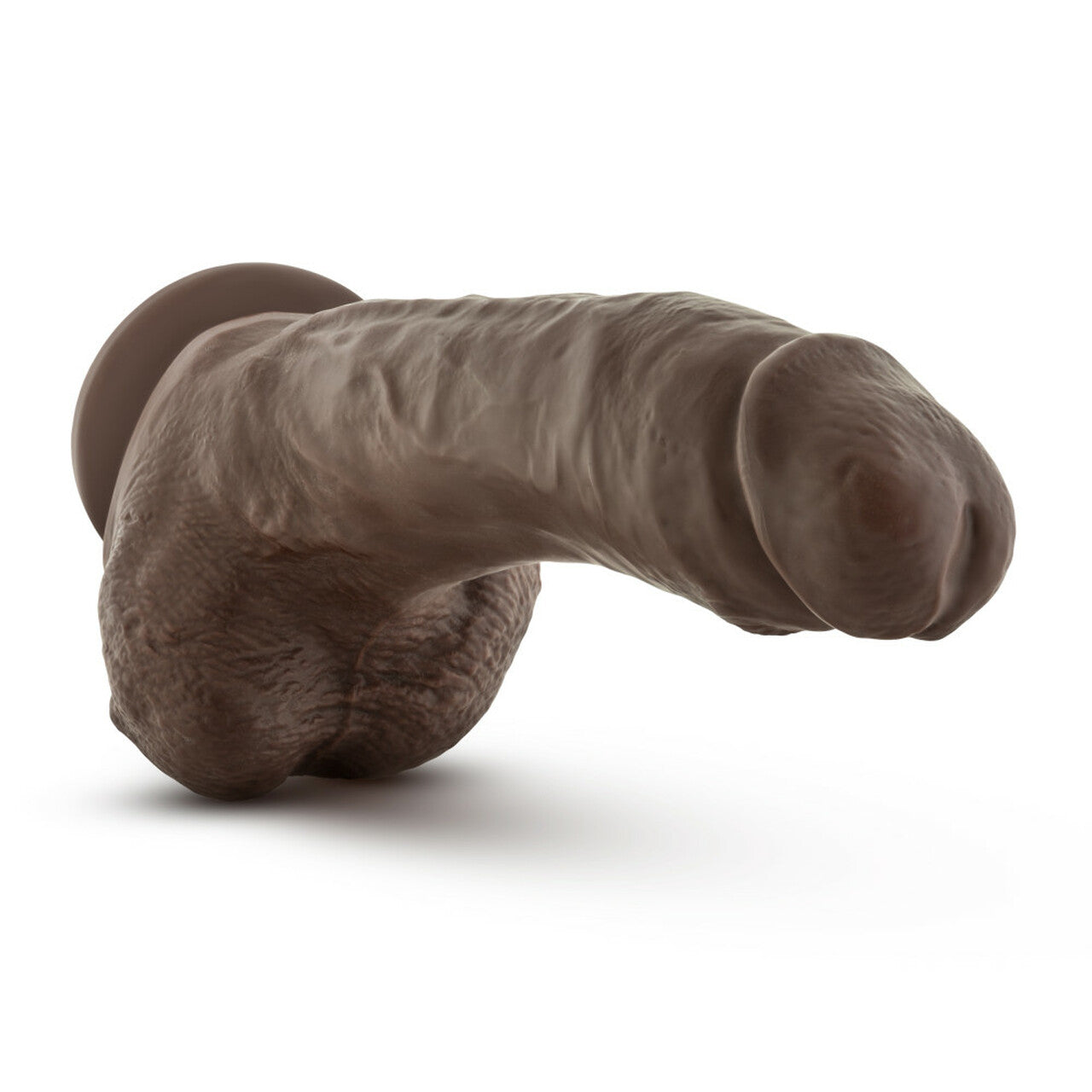 Dildo 22cm Realista Suave Consolador Moreno Loverboy - The Mechanic - Chocolate