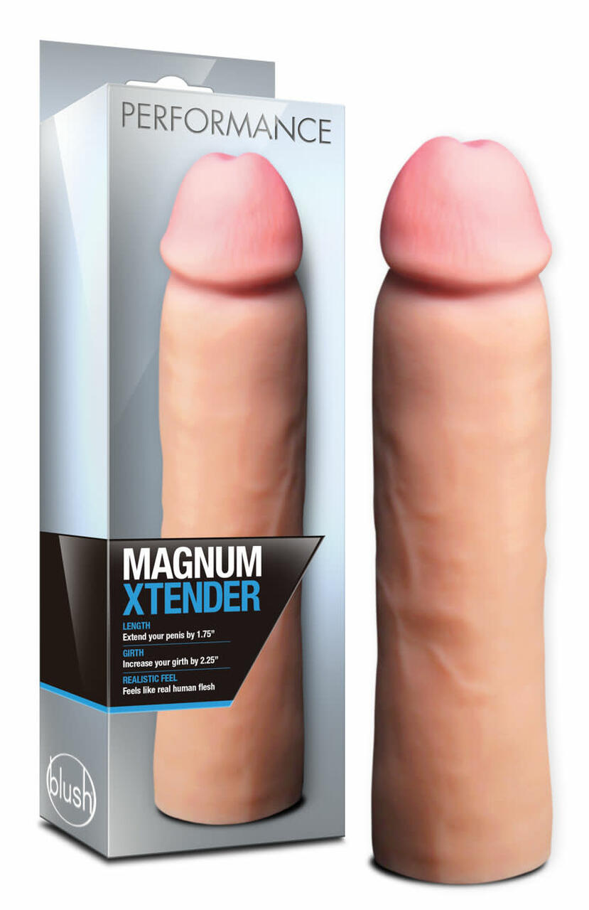 Funda Gran Extensión Realista Magnum Xtender beige Engrosa 23cm