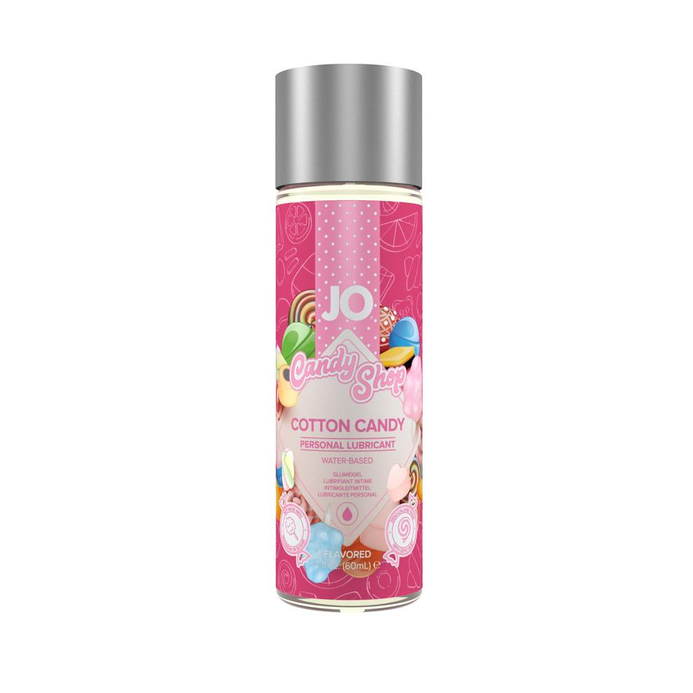 Lubricante Jo Base Agua Rico Sabor 60ml Jo H2O - Candy Shop - Cotton Candy - 2 Floz / 60 Ml