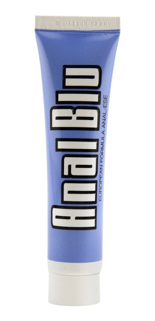 Anal Blu Desensibilizante 1.5oz onzas Lubricante Crema para penetración anal.