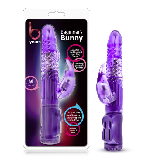 Vibrador Estimula Clitoris Vagina Principiante B Yours - Beginner's Bunny Purple