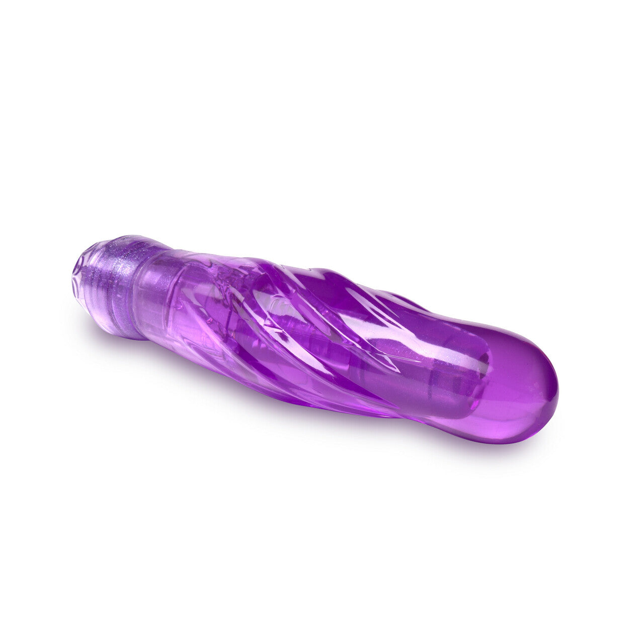 Vibrador Consolador Dildo 17cm Principiante Estimula Punto G Naturally Yours - Bachata - Purple