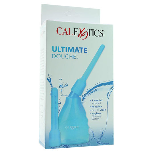 Enema Higiene Intima Anal Vaginal Unisex Ducha Dos Nodulos Azúl