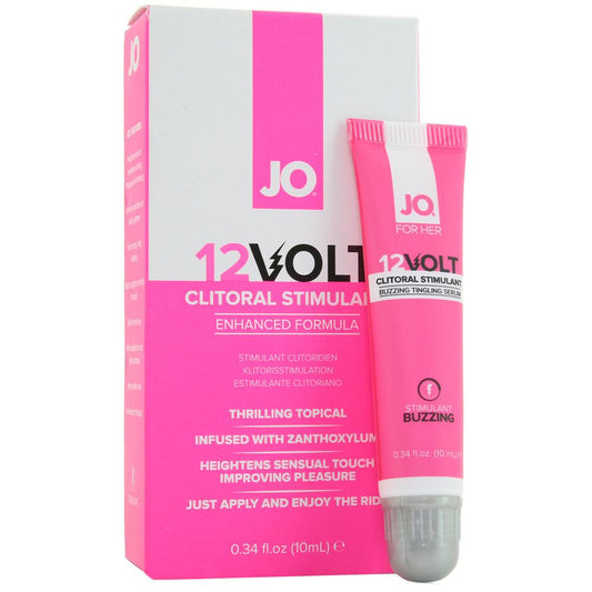Gel Estimulante Sensibilizador Para Clitoris  JO 12 Volt 10ml