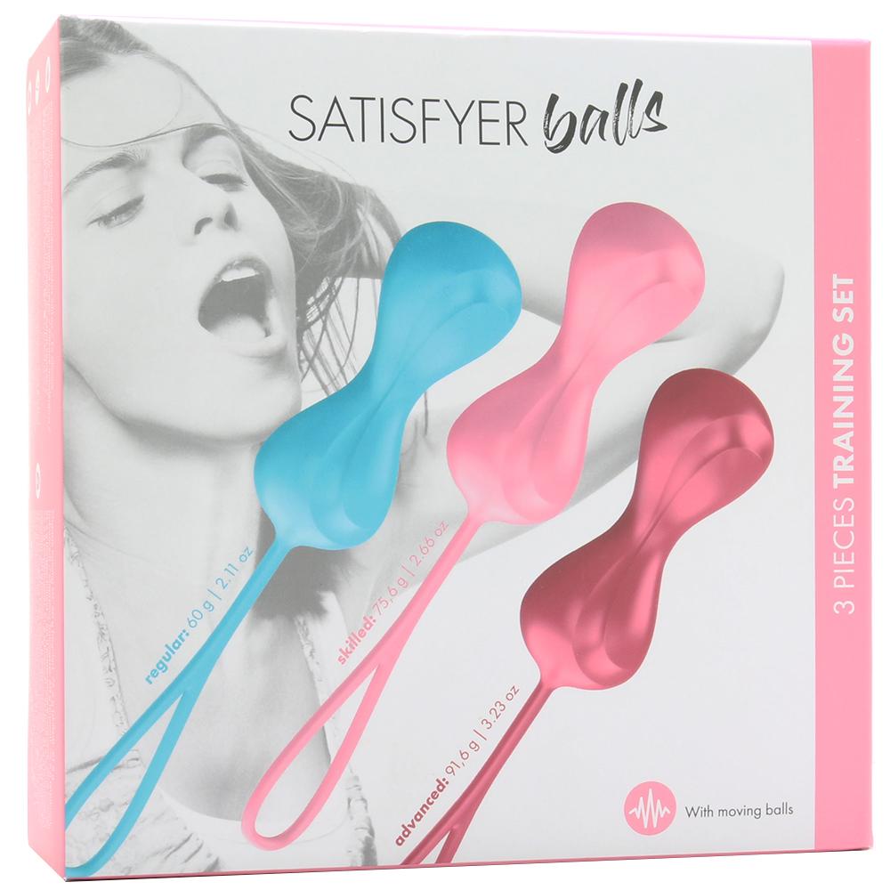 Ejercitador Vaginal Mejora Orgasmo Set Bolas Kegel Satisfyer