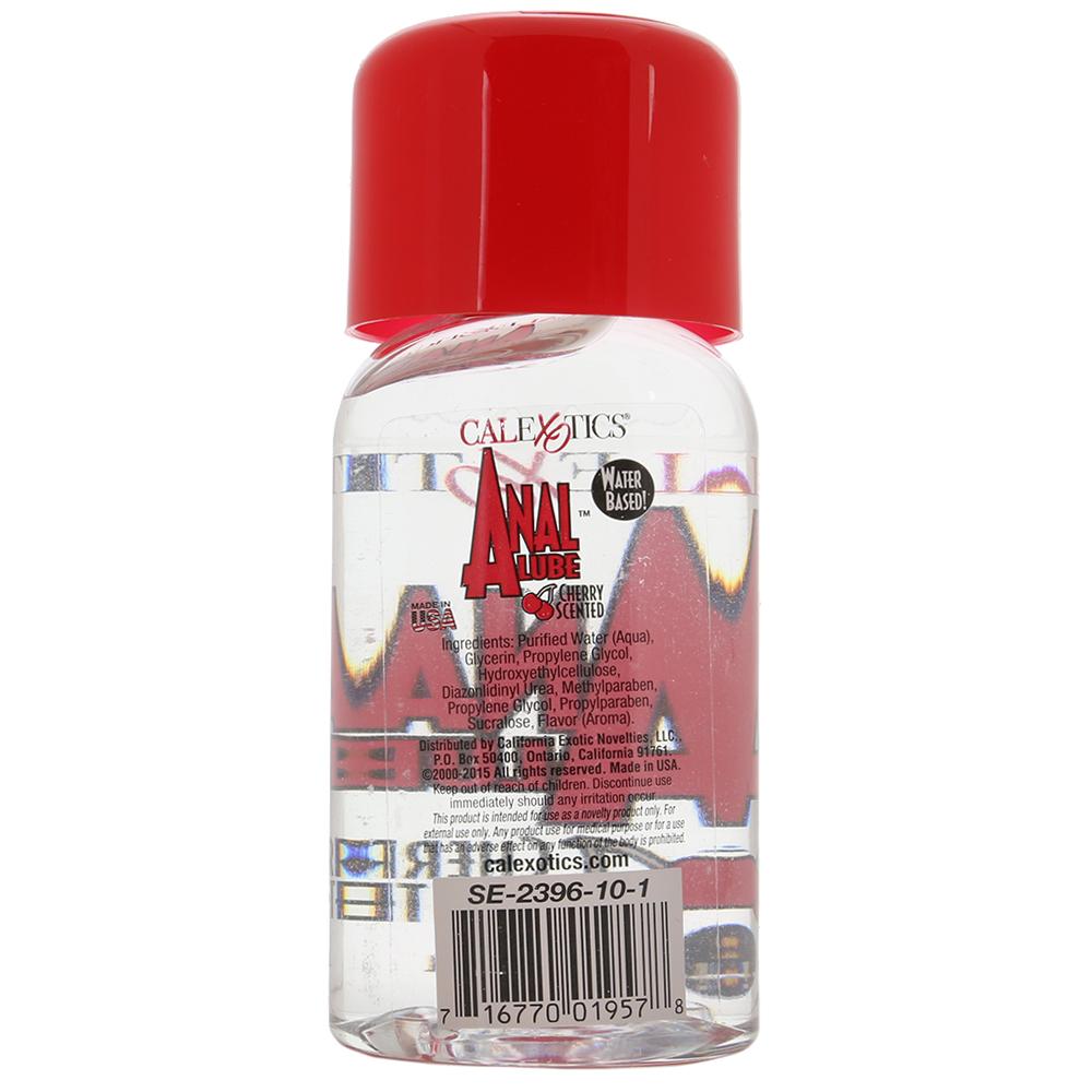 Lubricante sexo Anal Lube Aroma Cereza Formula 6oz. Extra Sedoso