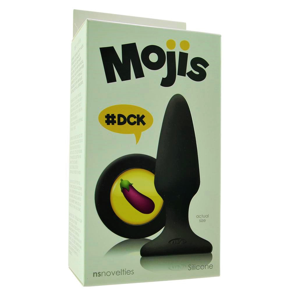 Plug Hermoso Y Divertido Sexo Anal Silicona Princípiate Moji's - #DCK - Black