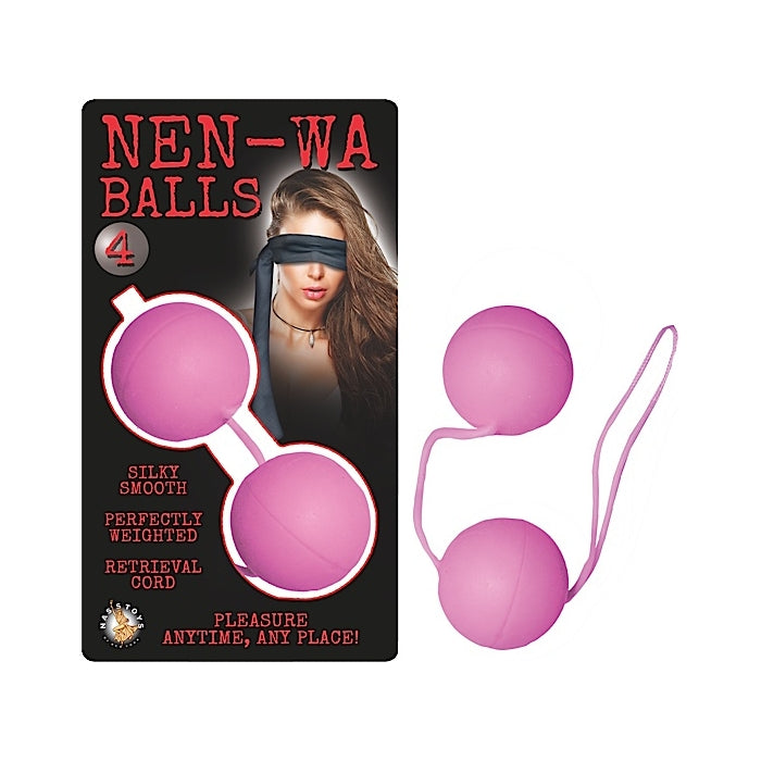 Bolas Vaginal Kegel Ejercicios Fortalece Pelvis Piso Pélvico Nen-Wa Balls 4 - Pink