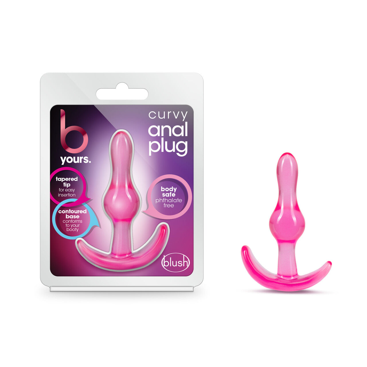 Anal Plug Chico Jelly Principiantes Sexo Anal Butt Plug Curvy