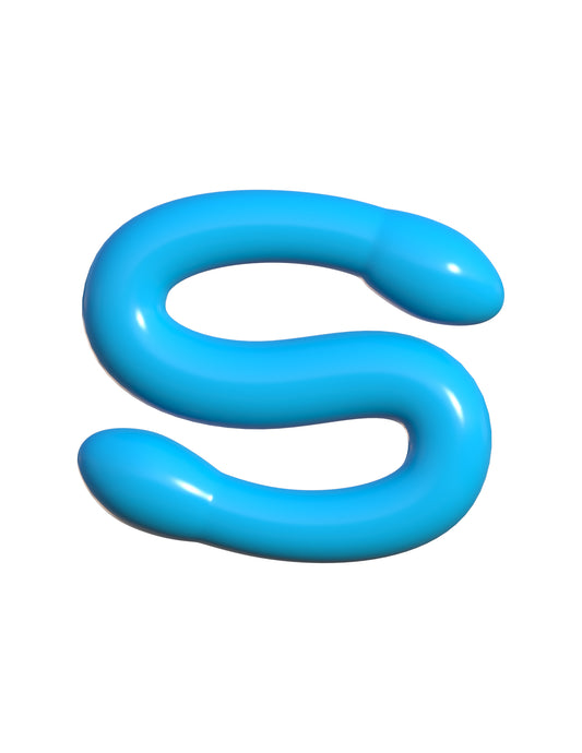 Dildo Consolador Flexible Doble Penetración Principiantes Classix Double Whammy Dildo