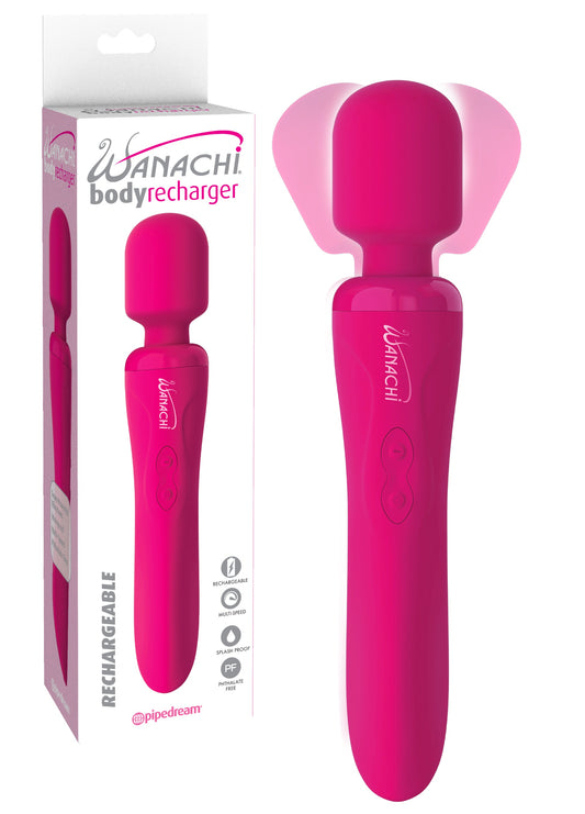Wanachi Body Recharger Masajeador Erótico Recargable Wanachi Body Recharger Pink