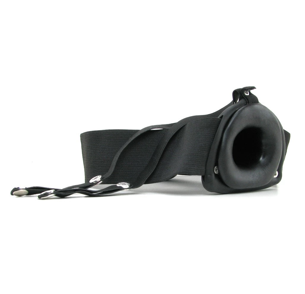 Hollow Strap On Funda Extensión Unisex Arnés Y Dildo Hueco Arnés Negro 15cm Size Matters Erection Assist Hollow Strap On