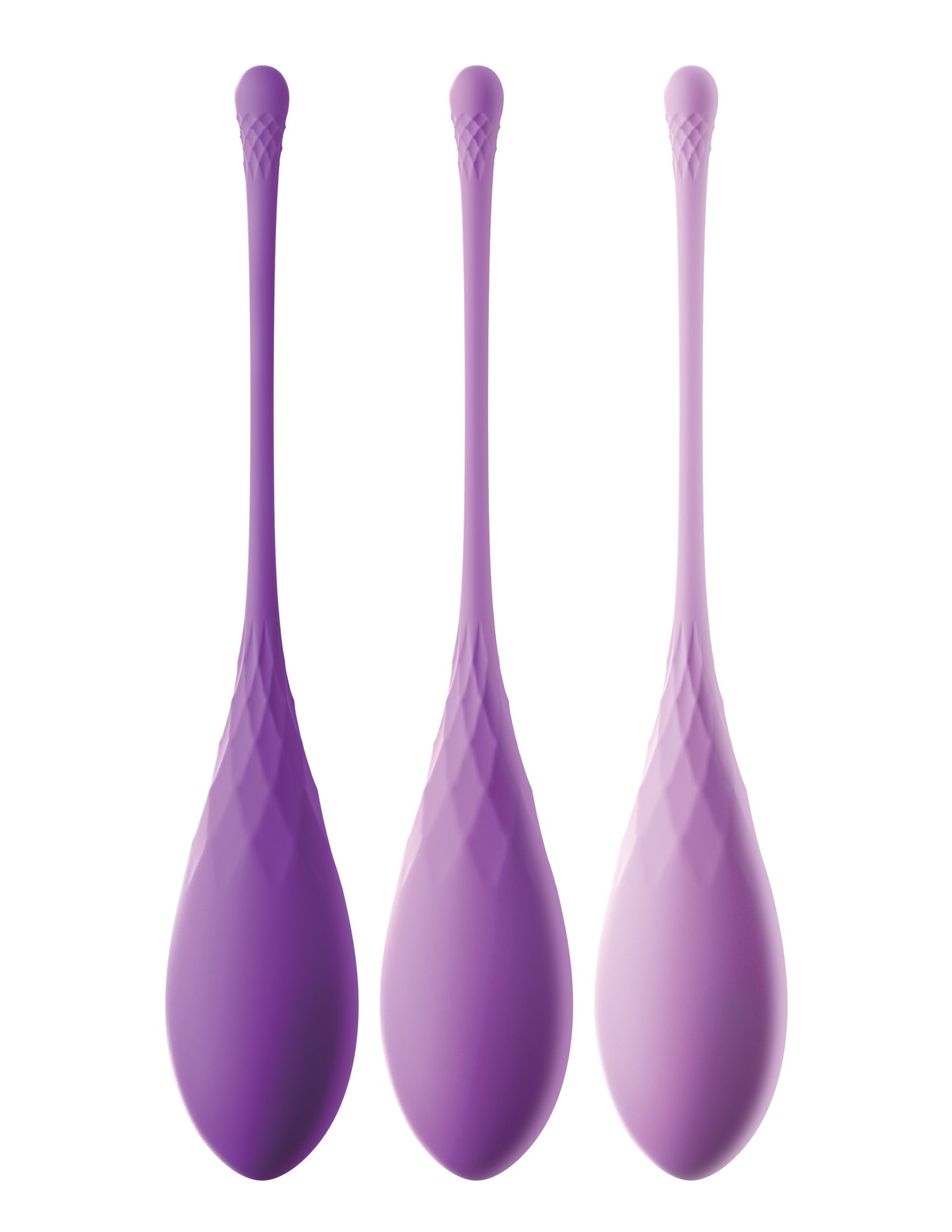 Ejercitador Set De Bolas Kegel Vaginal Piso Pelvico Fantasy For Her Kegel Train-Her Set - Purple
