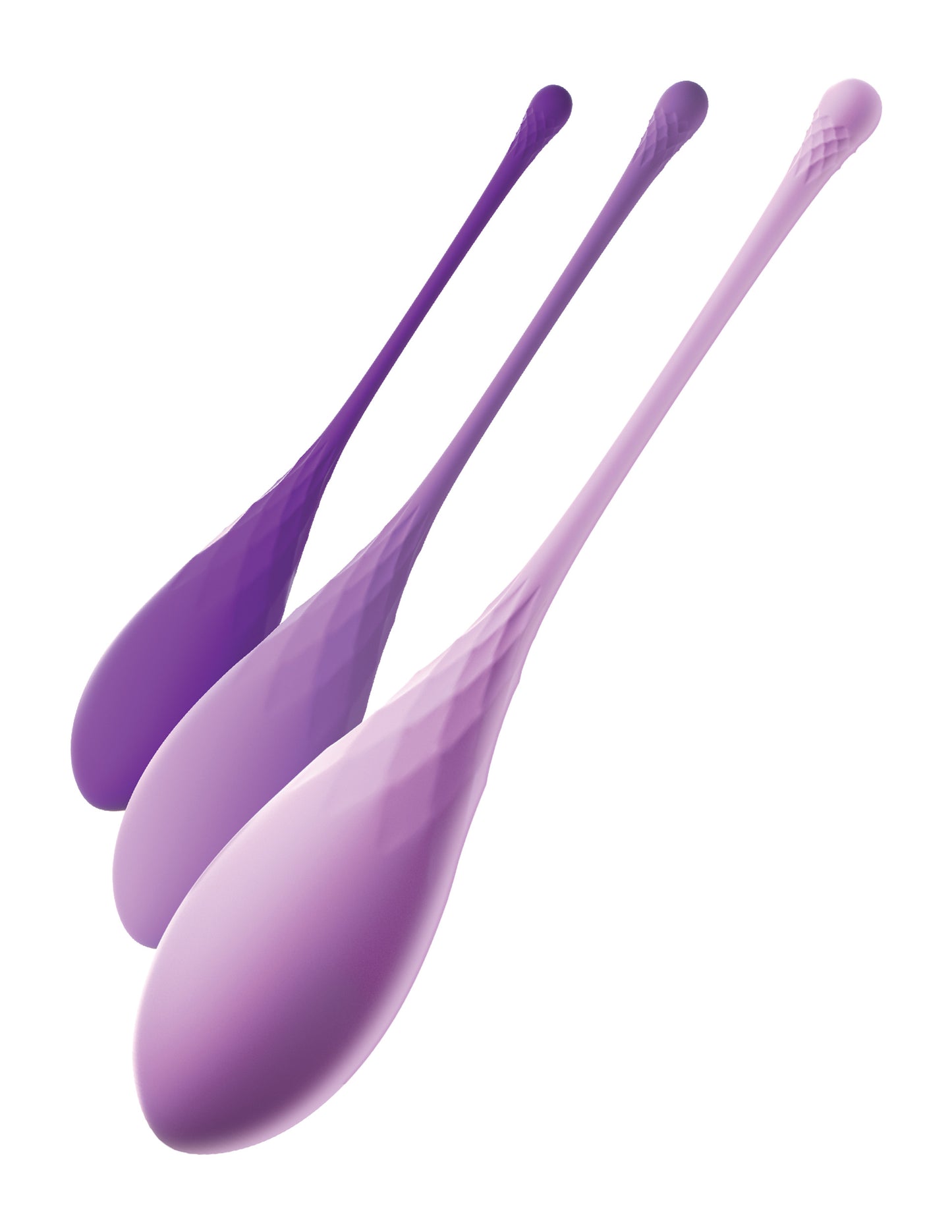 Ejercitador Set De Bolas Kegel Vaginal Piso Pelvico Fantasy For Her Kegel Train-Her Set - Purple