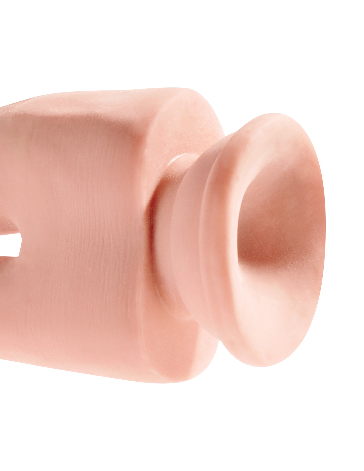Dildo Doble Penetracion Suave Y Real Dos Penes King Cock Plus 9.5" Triple Density Double Penetrator