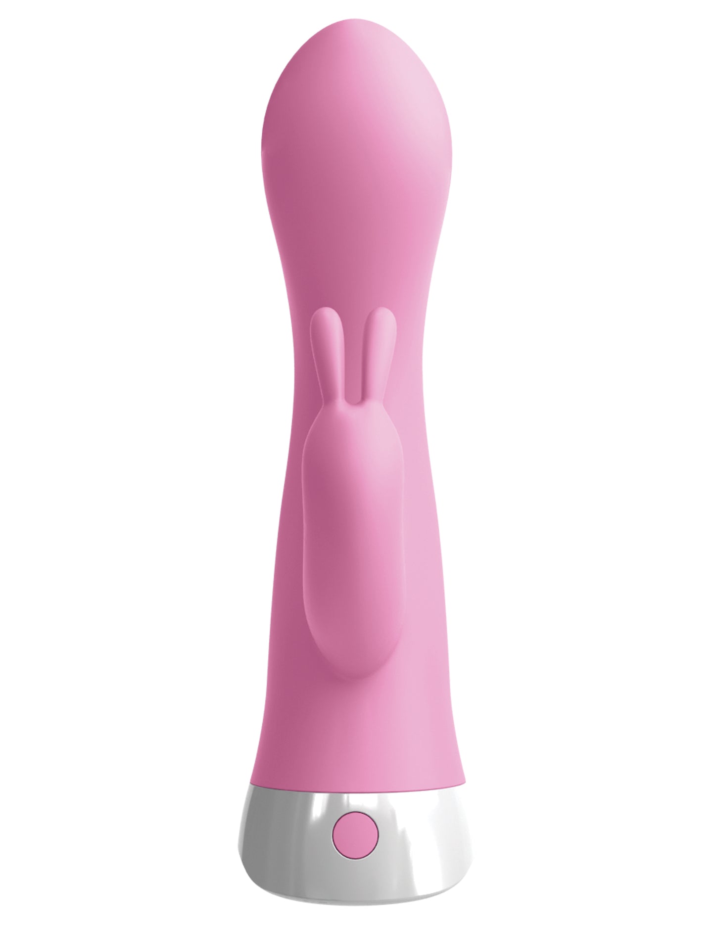 Vibrador De Lujo Recargable Estimula Clitoris Punto G 3Some Wall Banger Rabbit - Pink