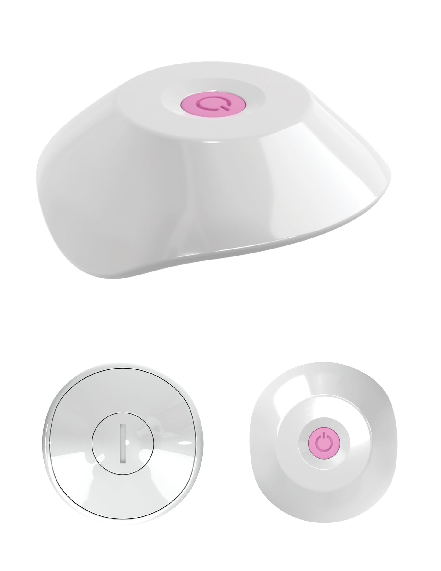 Vibrador De Lujo Recargable Estimula Clitoris Punto G 3Some Wall Banger Rabbit - Pink