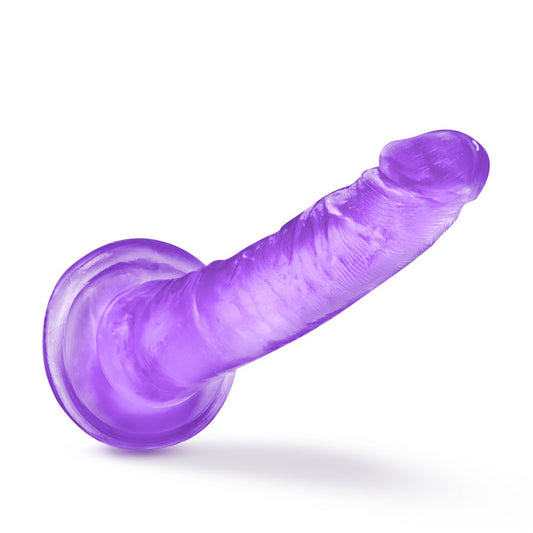 Dildo 17cm Consolador Suave Flexible Fuerte Ventosa B Yours Plus - Lust n’ Thrust - Purple