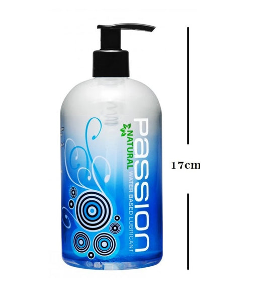 Lubricante Profesional Natural Base Agua Grande Passion Natural Water-Based Lubricant - 16 oz