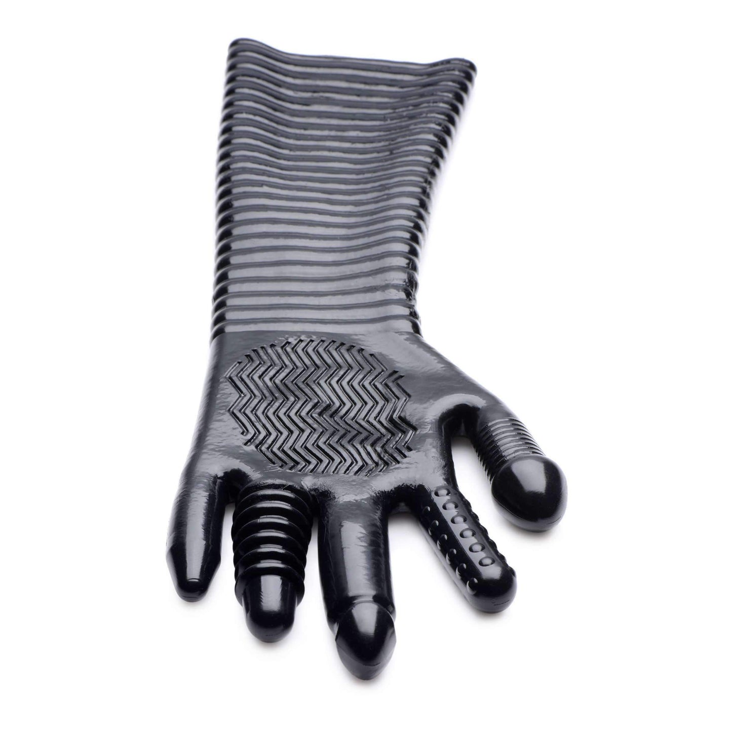 Guante Texturizado Anal Vaginal Juego Erotico Fisting Glove MASTURBATION GLOVE – BLACK