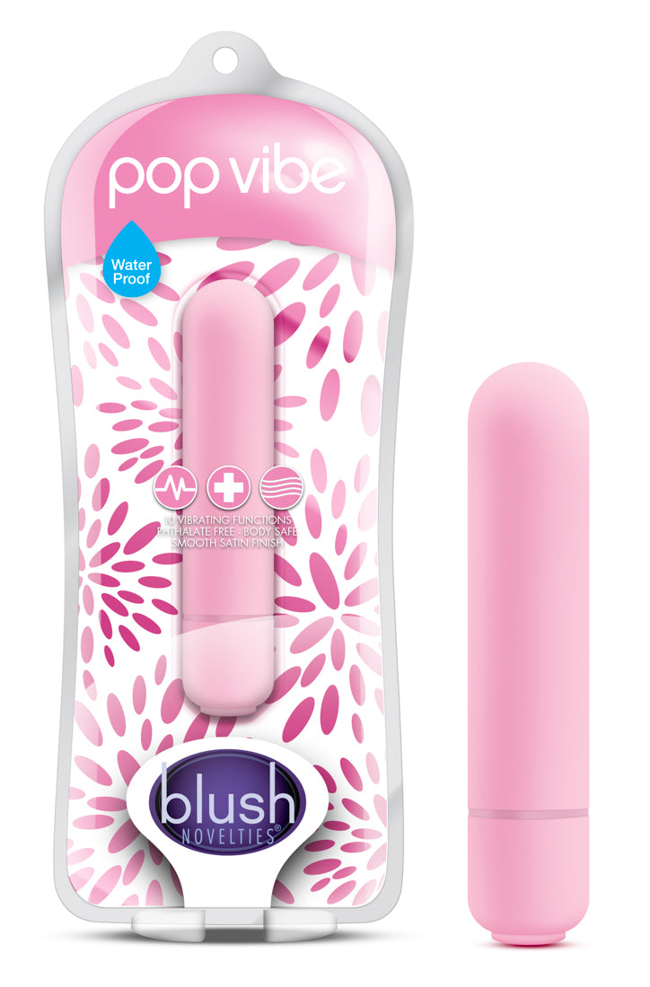 Bala Vibradora Potente Pop Vibe – Pink