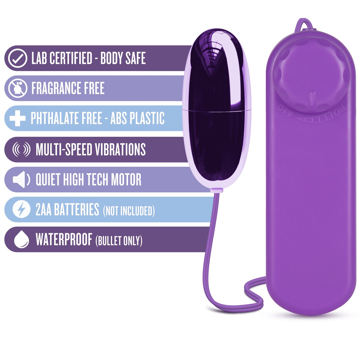 Vibrador Bala Vaginal Discreto Consolador Huevo B Yours – Power Bullet
