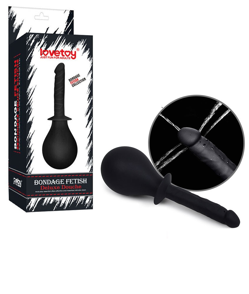 Enema Higiene Intima Sexo Anal Ducha Fetish Silicone Pene Lovetoy Bondage Fetish Deluxe Douche