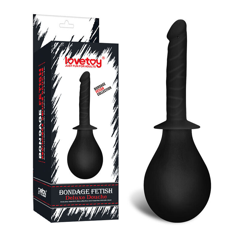 Enema Higiene Intima Sexo Anal Ducha Fetish Silicone Pene Lovetoy Bondage Fetish Deluxe Douche