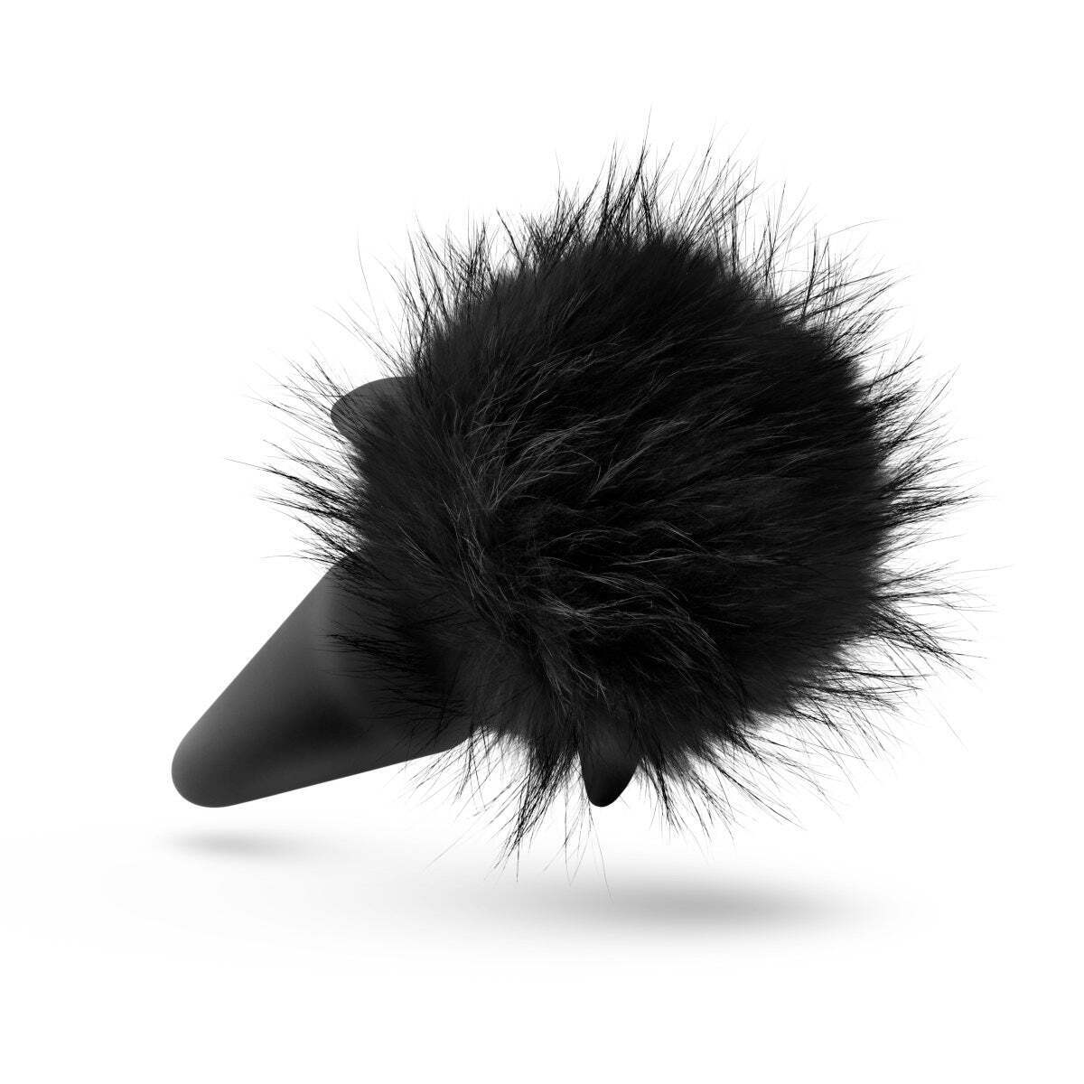 Plug Anal Colita Sexy Hermoso Cola Conejo Alta Calidad Anal Adventures Platinum - Rabbit Tail Plug - Black