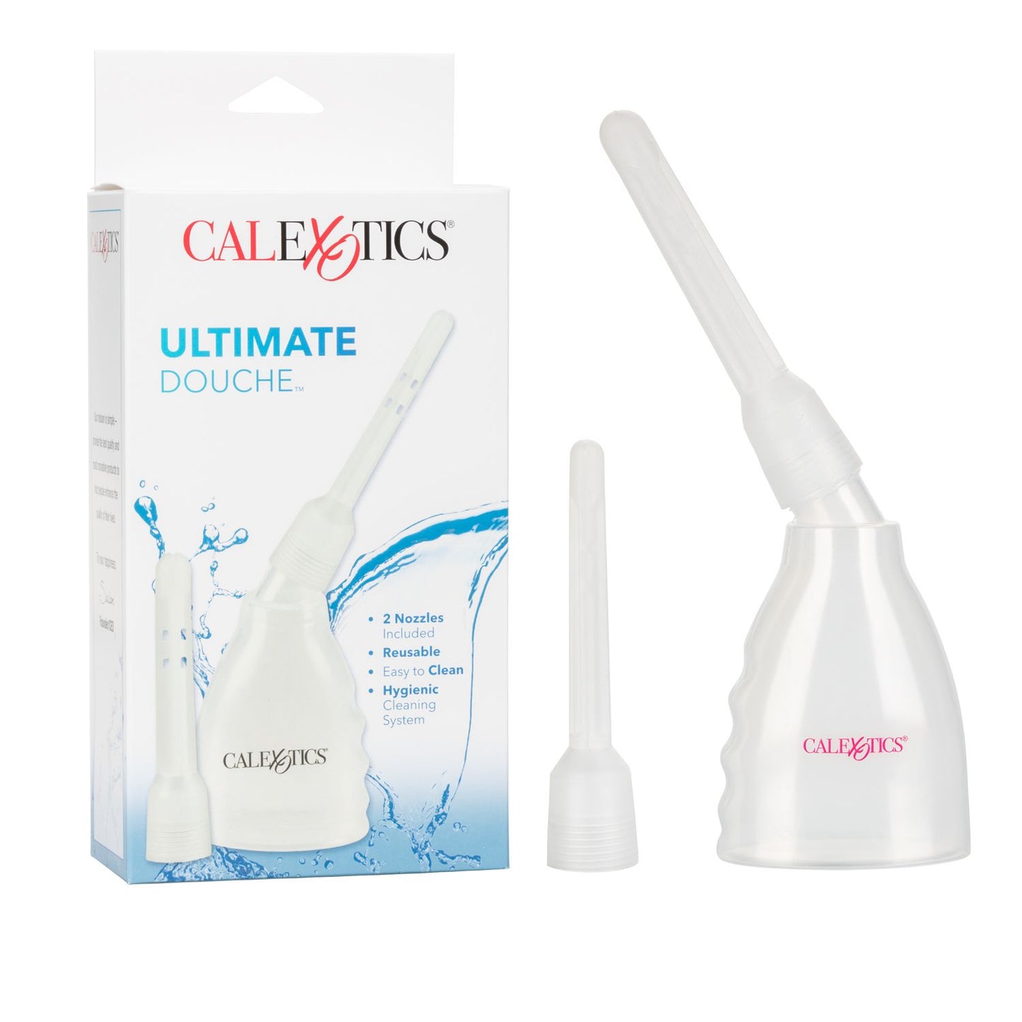 Enema Higiene Intima Anal Vaginal Unisex Ducha Dos Nodulos Clear