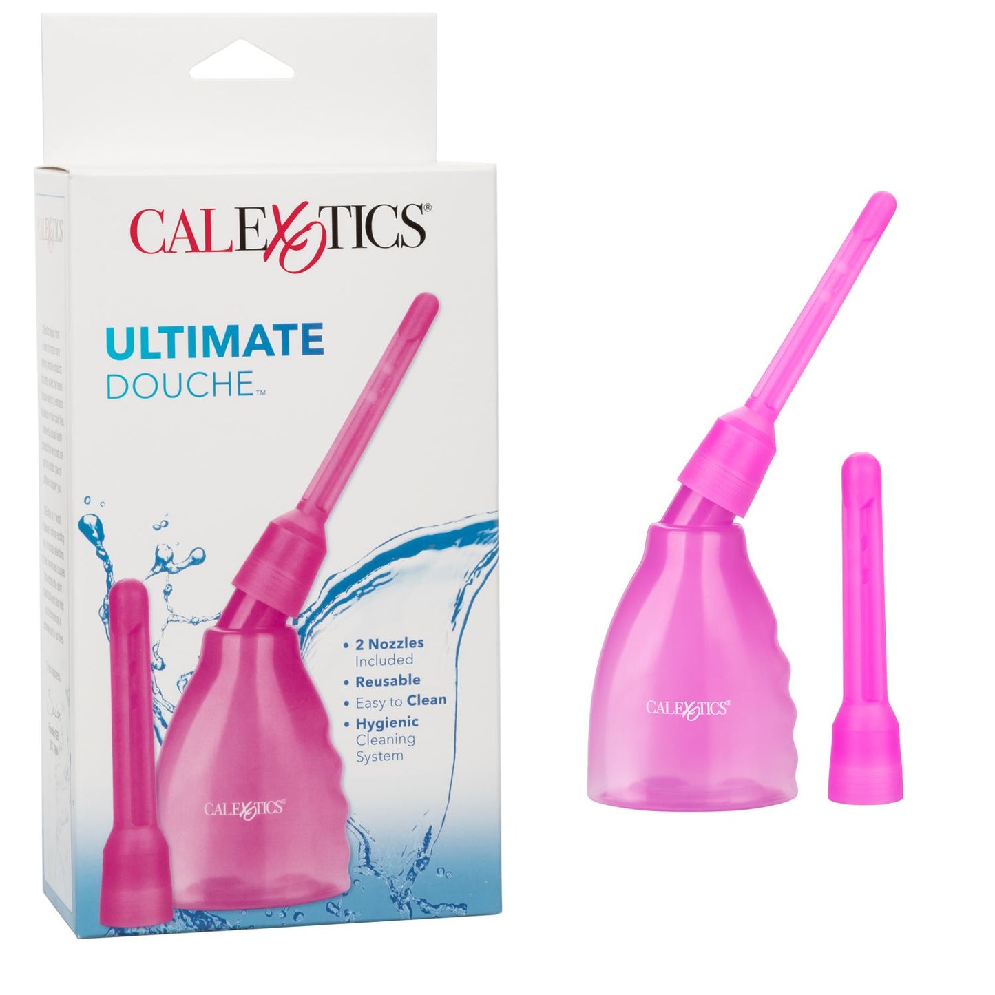 Enema Higiene Intima Anal Vaginal Unisex Ducha Dos Nodulos pink