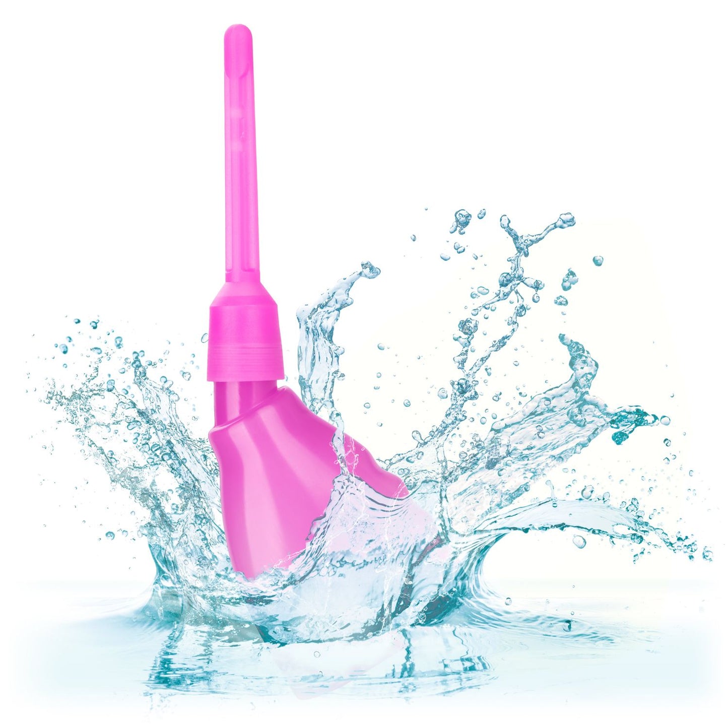 Enema Higiene Intima Anal Vaginal Unisex Ducha Dos Nodulos pink