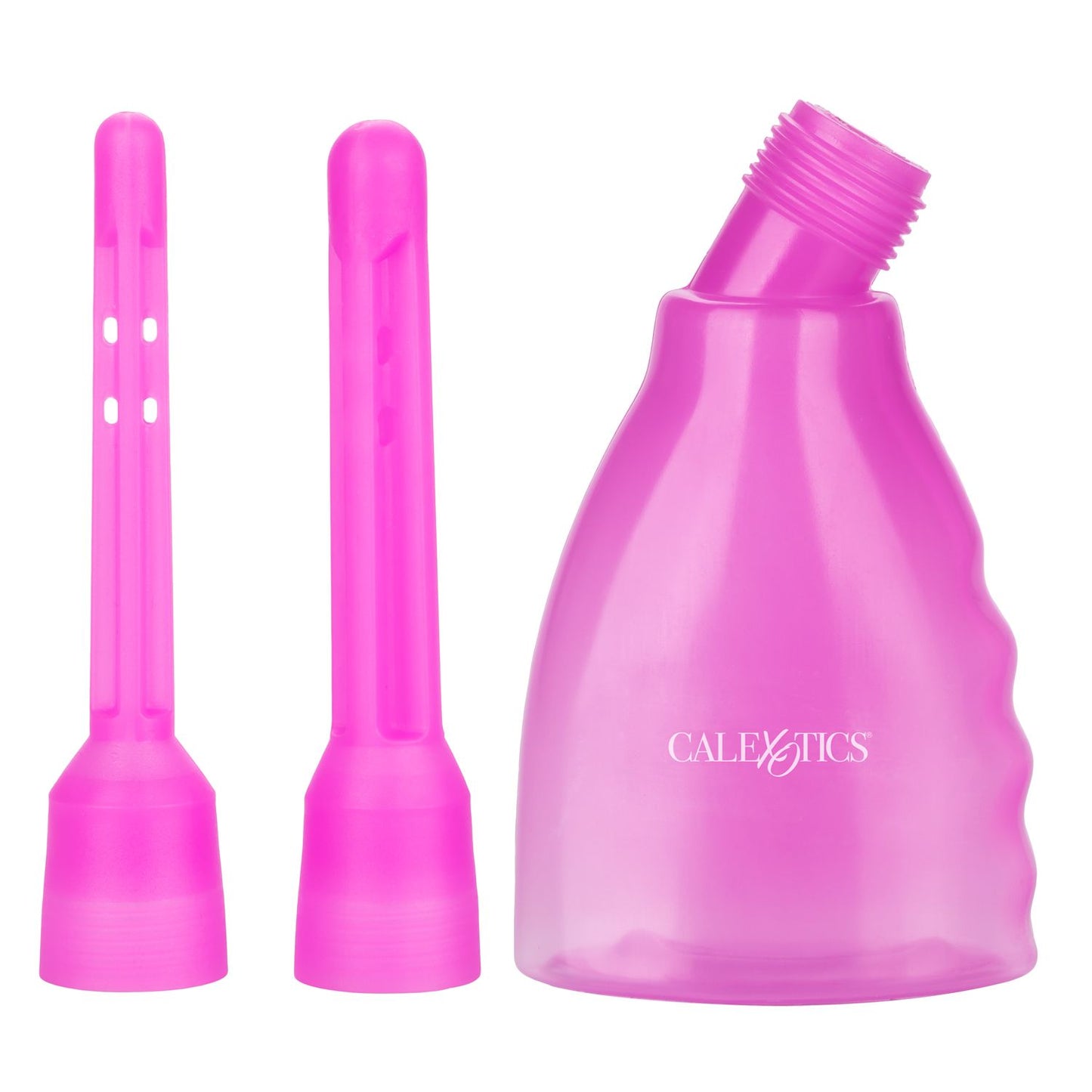 Enema Higiene Intima Anal Vaginal Unisex Ducha Dos Nodulos pink